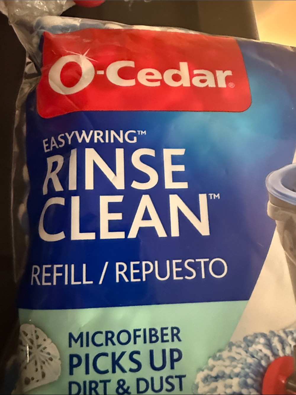 O cedar RinseClean Refill Head - Blue